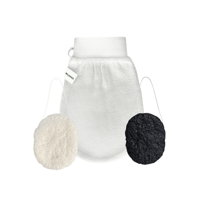 Wildpier™️ Deep Exfoliating Glove and Konjac Sponges Bundle - Wildpier Beauty