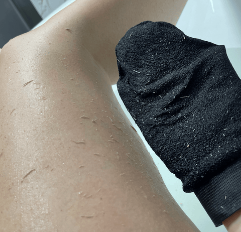 Wildpier™️ Luxe Deep Exfoliating Glove and Konjac Sponge Bundle - Wildpier Beauty